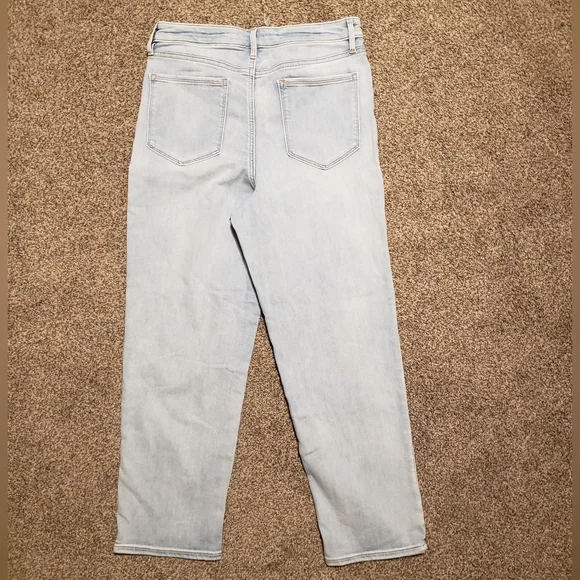 Athleta Sculptek slim straight leg stretchy jeans size 14 in great condition - Picture 3 of 4